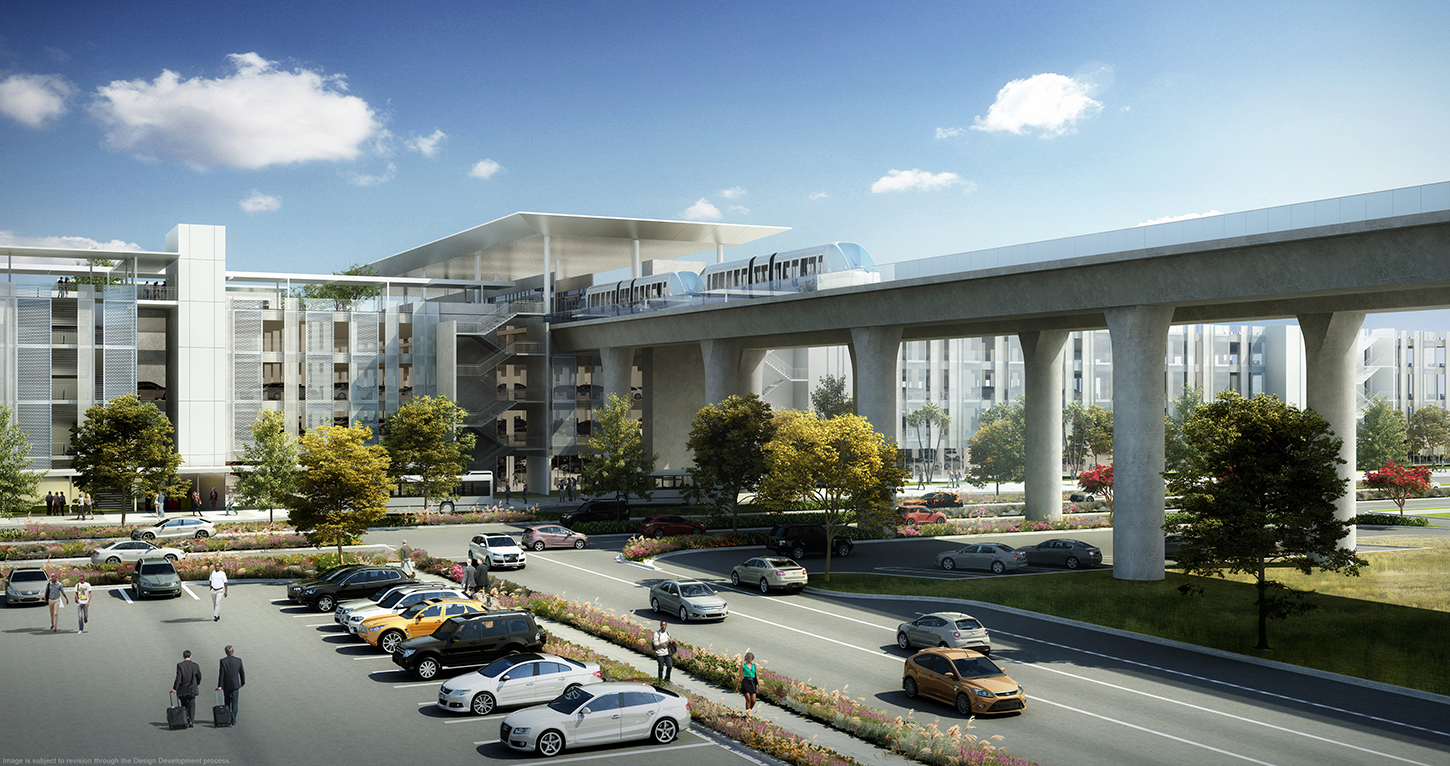 LAX ConRAC rendering